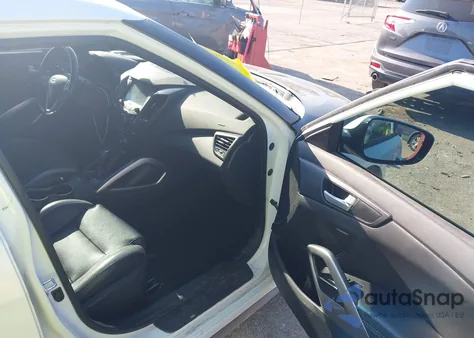 2016 Hyundai Veloster Turbo from USA, damaged, VIN KMHTC6AE8GU266527